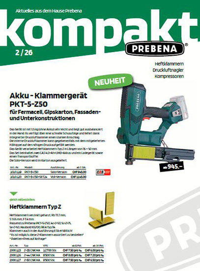 Knechtle Eisenwaren AG - Kompakt PREBENA 2-2026