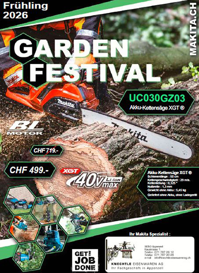 Knechtle Eisenwaren AG - Garden Festival 2026